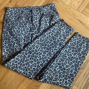 Wild Fable size 6 cheetah high-waisted skinny jean